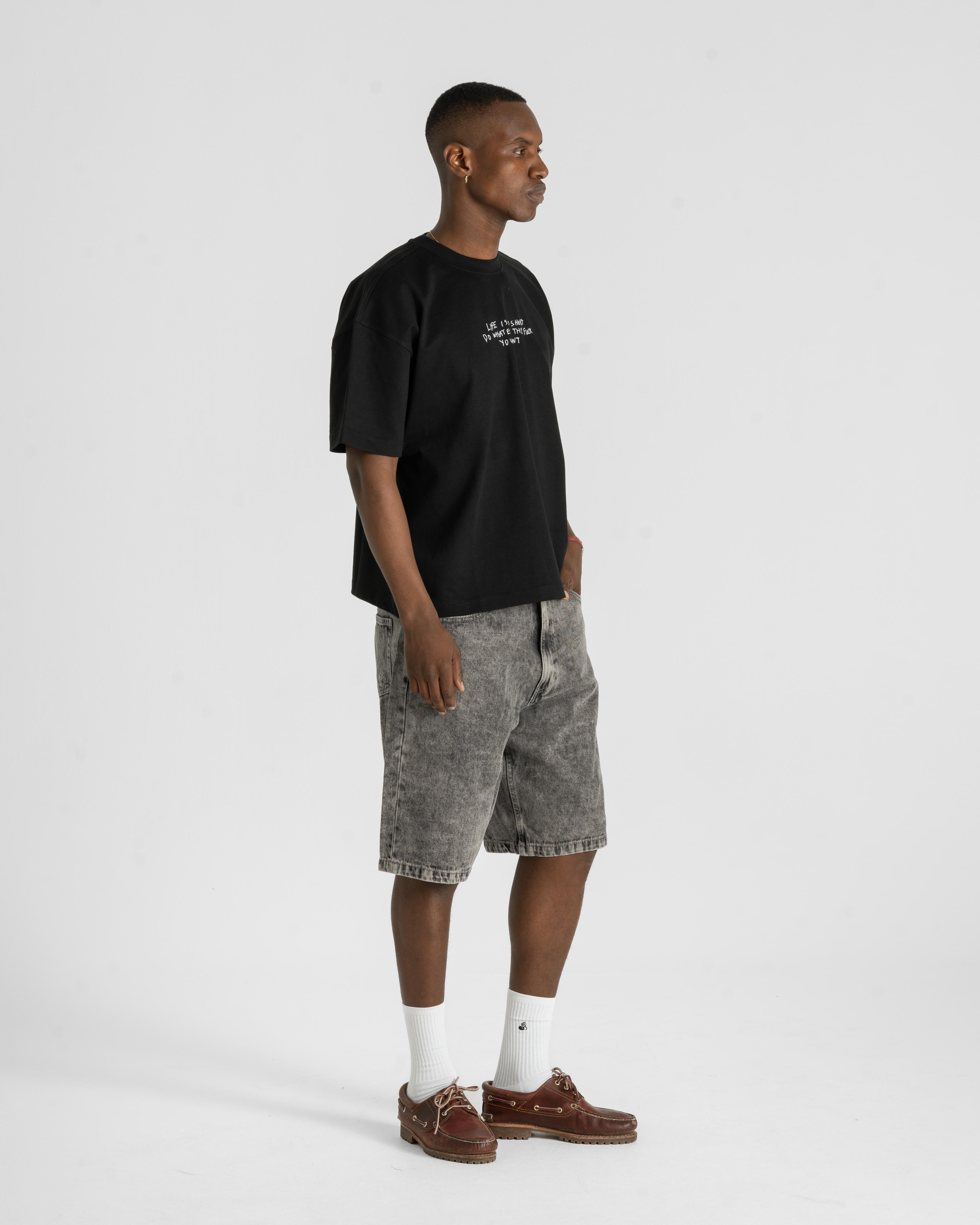 Jorts Washed Gray